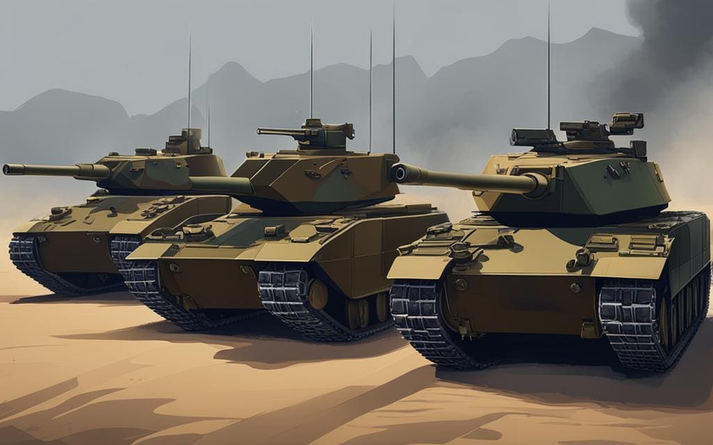 Belgische leger tanks