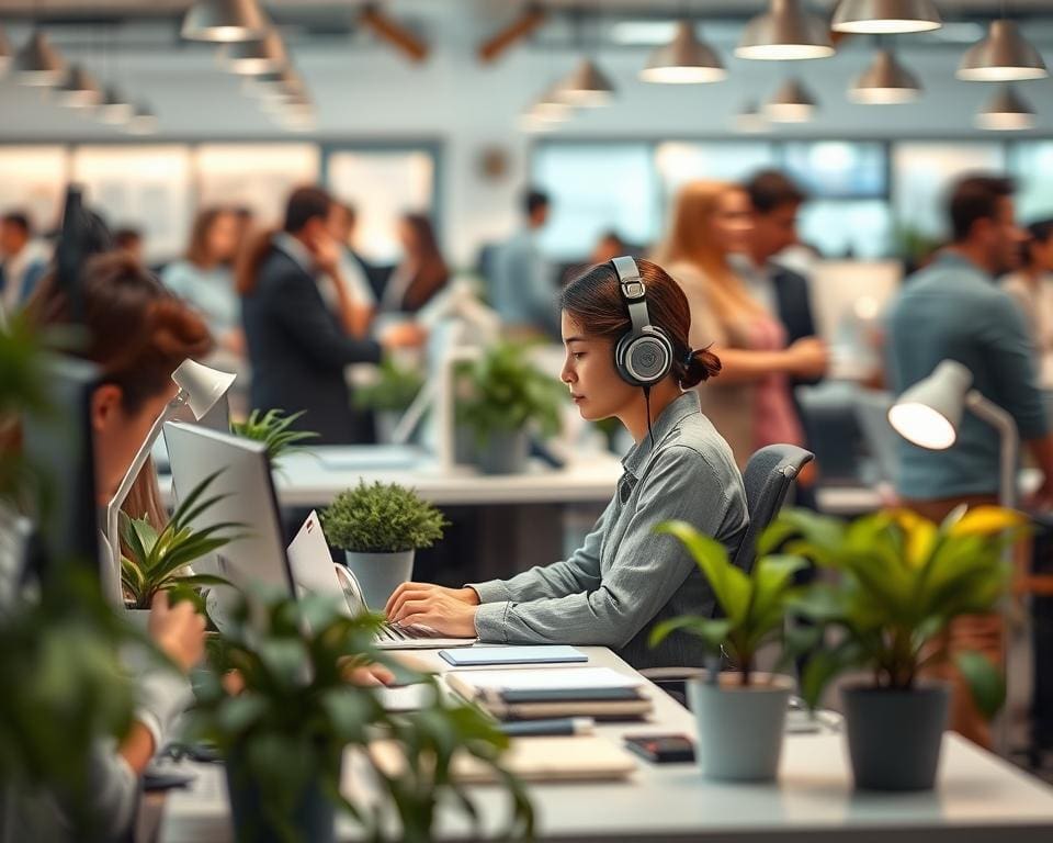 Hoe je stressvrij kunt werken in een drukke omgeving