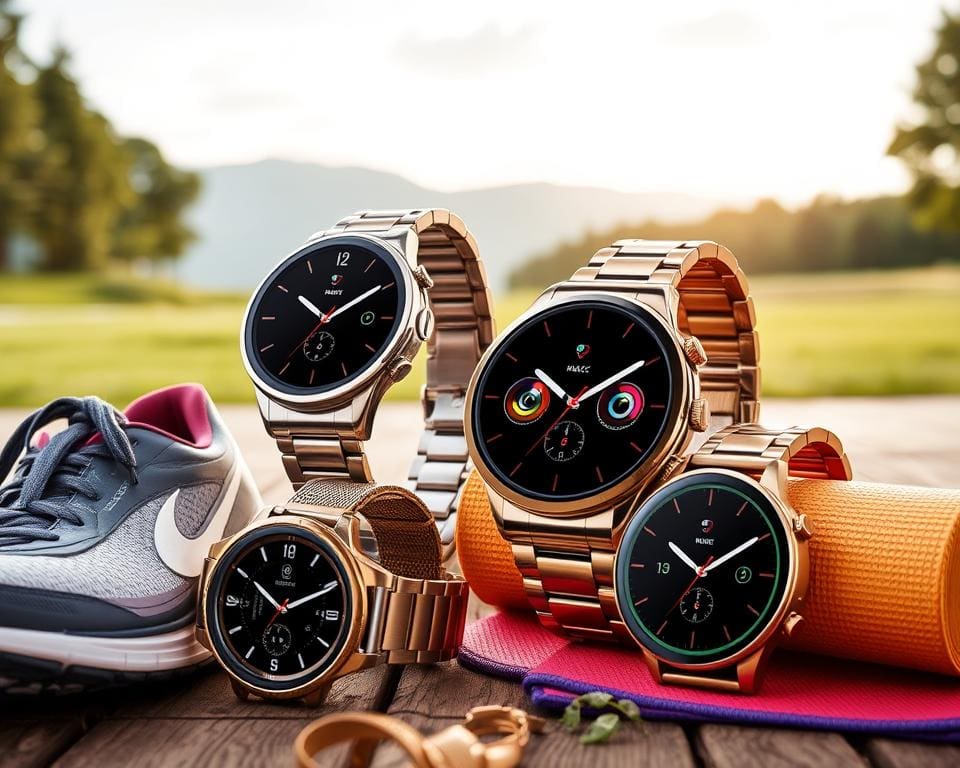 Luxe smartwatches voor een actieve levensstijl