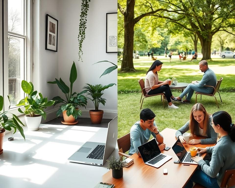 voordelen van hybride werken