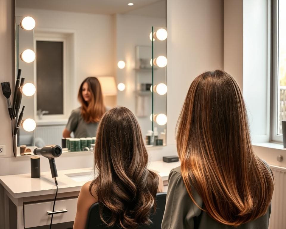 föhnborstels haarstyling technieken