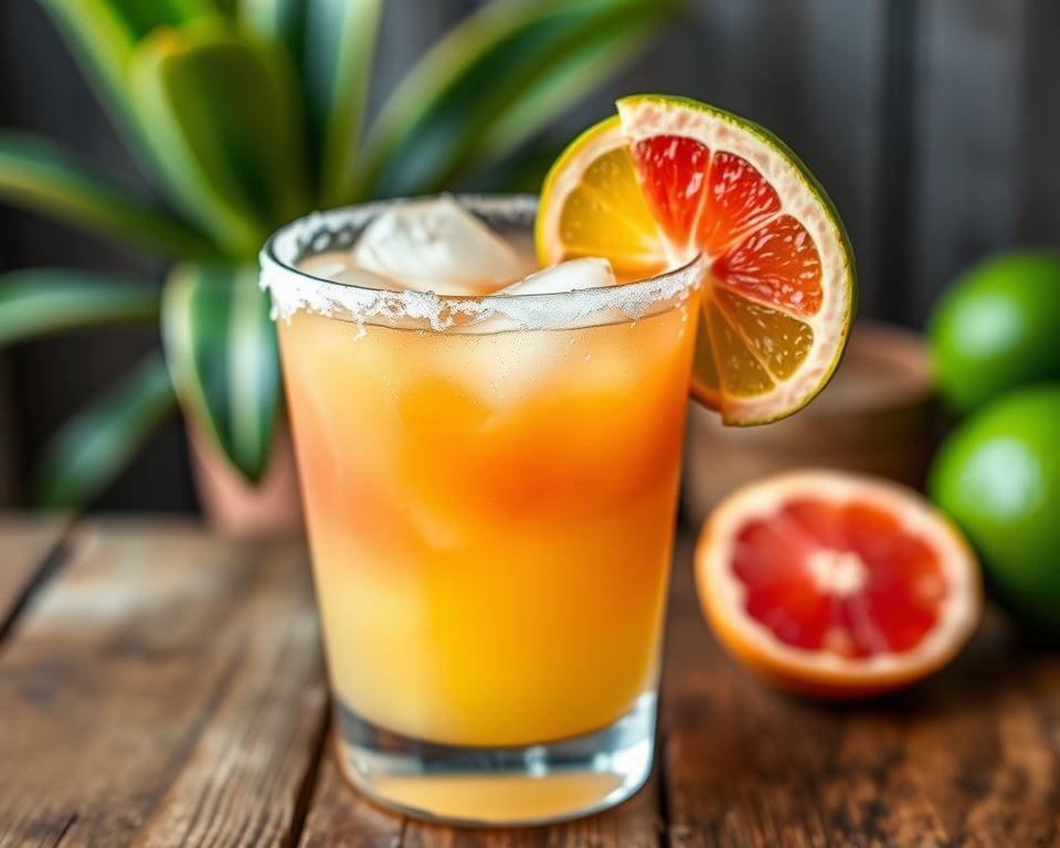 Classic Margarita met een twist van grapefruit