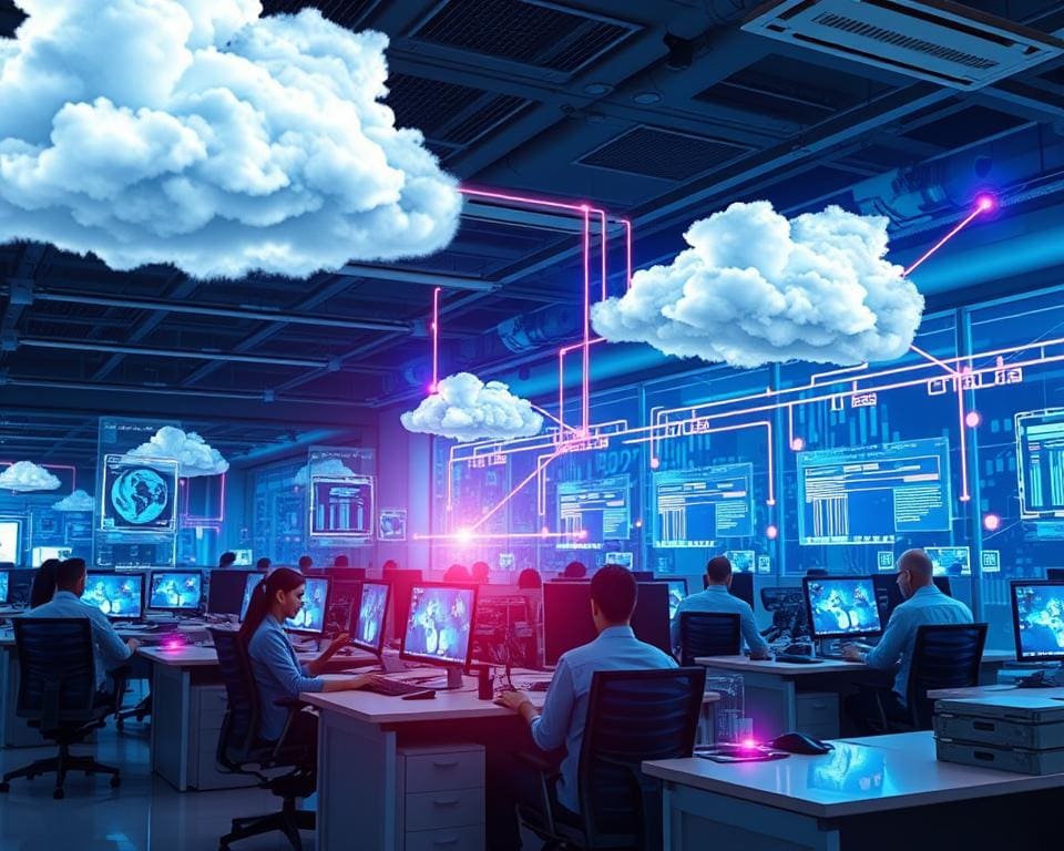 Hoe verbetert cloud computing de efficiëntie van bedrijven?