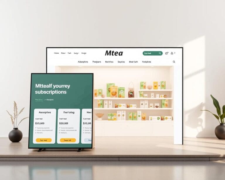 Kun je bij Mtea ook abonnementen verkopen via Shopify?