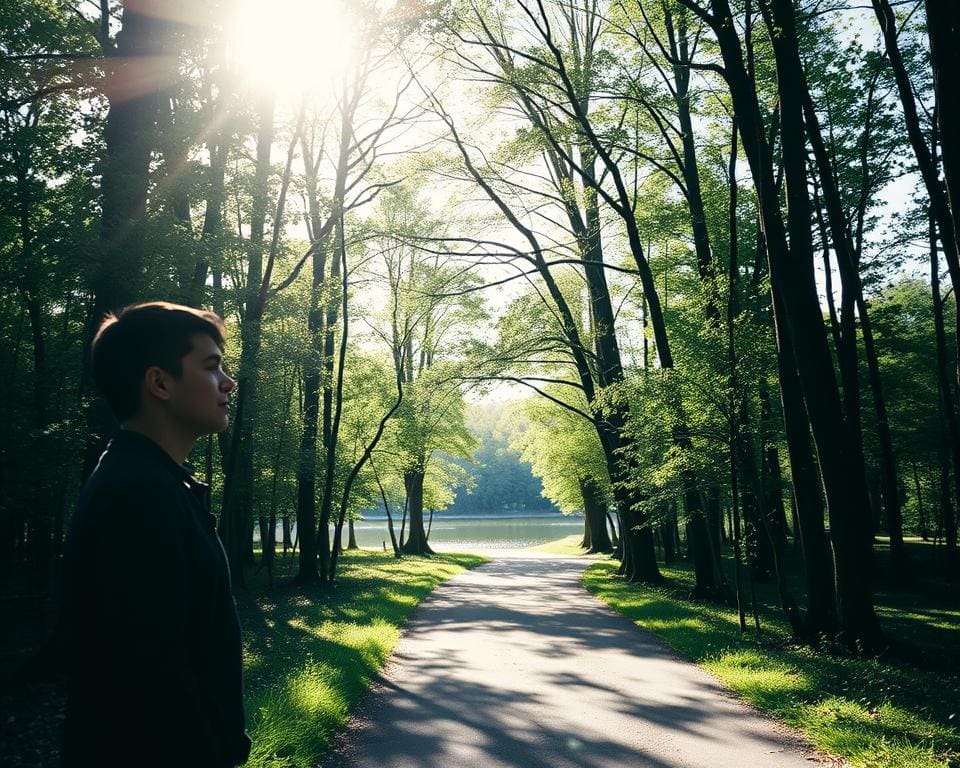 effect ochtendwandeling op brein