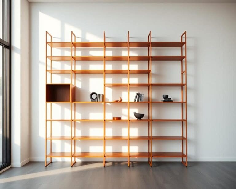 Modulaire opslagrekken voor efficiënt ruimtegebruik