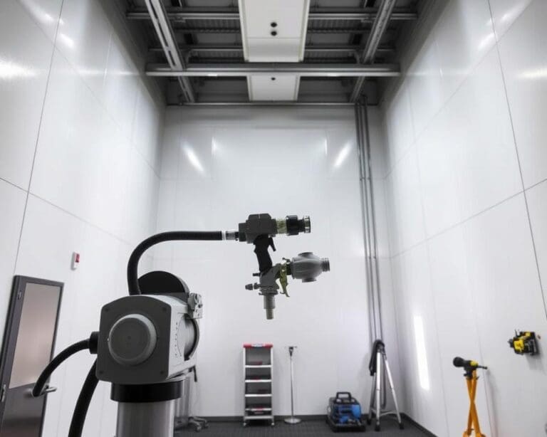 Professionele spuitcabines voor verf- en coatingprocessen