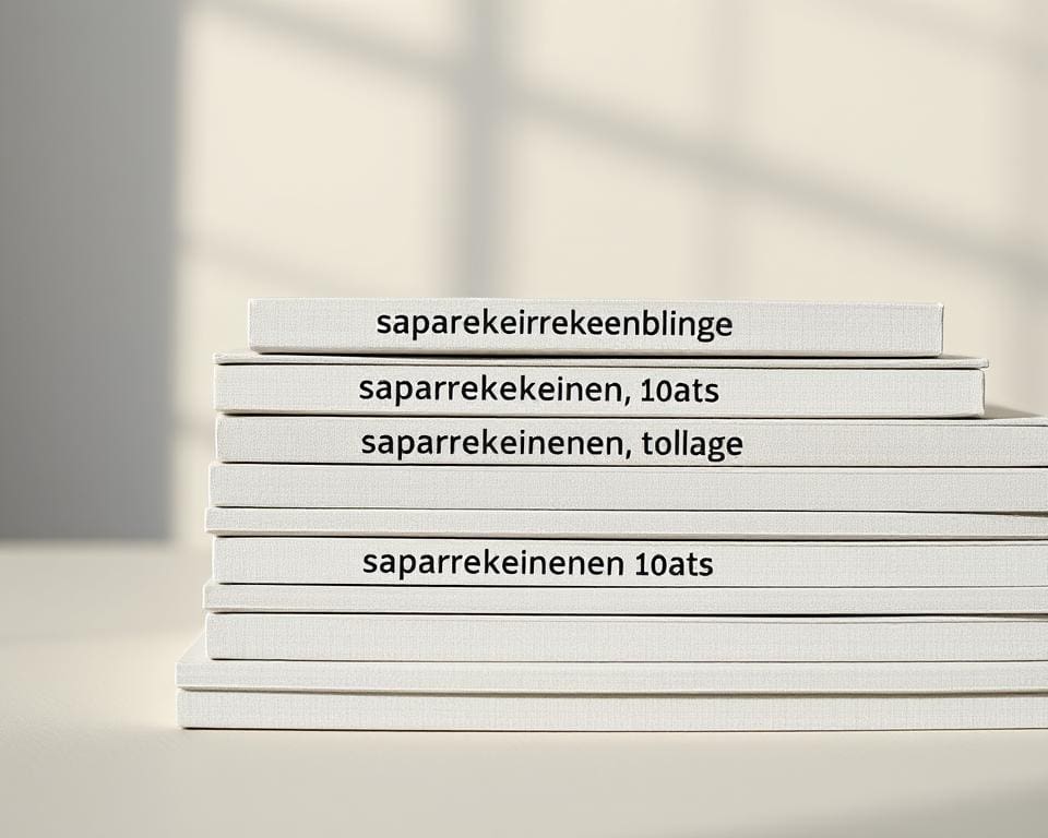 spaarrekeningen