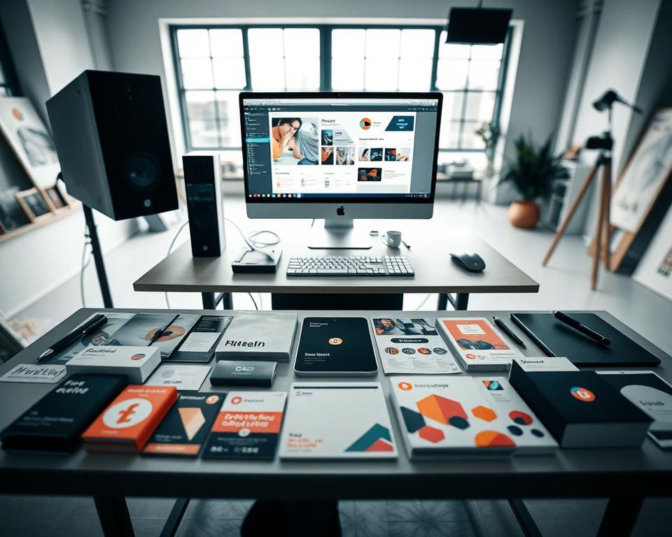 Grafisch ontwerper voor branding en drukwerk