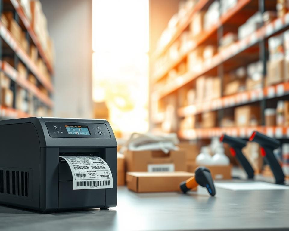 Hoe helpt een labelprinter bij efficiënte productidentificatie?