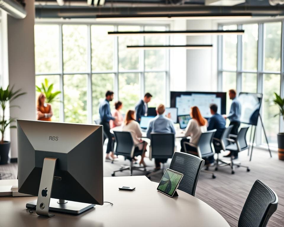 Hoe ondersteunen slimme apparaten flexibele werkplekken?