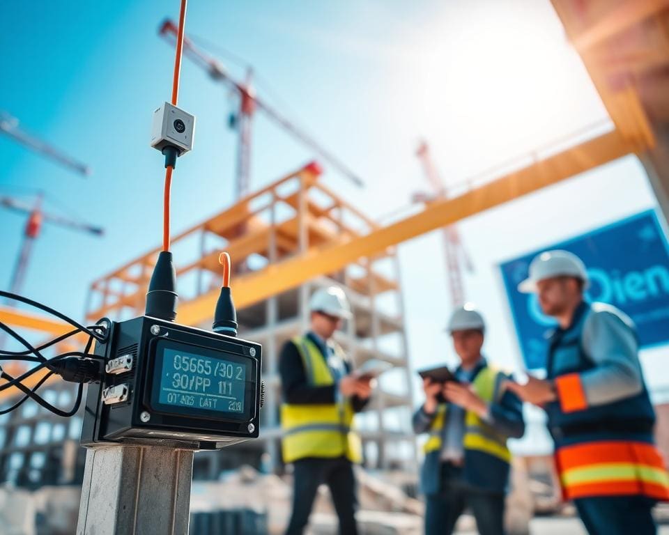 Hoe werken slimme sensoren in constructiemonitoring?