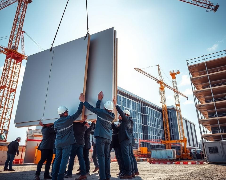 Hoe werkt snelle montage met prefab systemen?