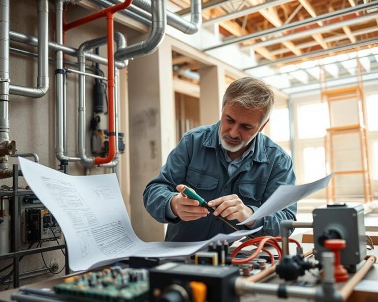 Wat doet een installateur bij technische projecten?