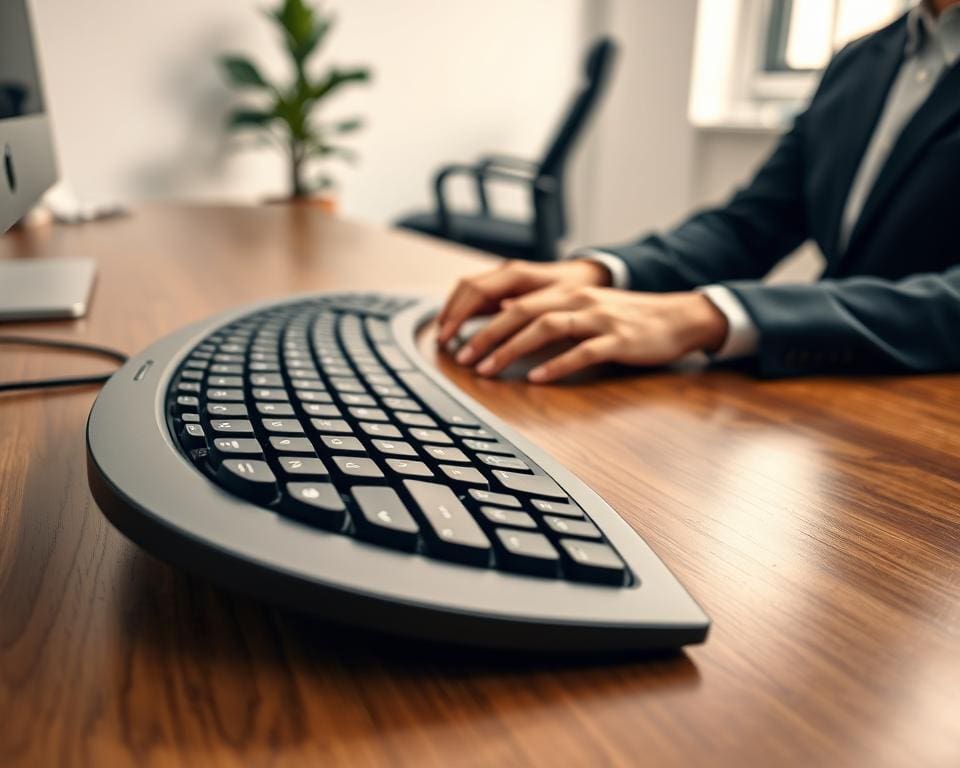 Wat maakt een ergonomisch toetsenbord beter voor lange werkdagen?