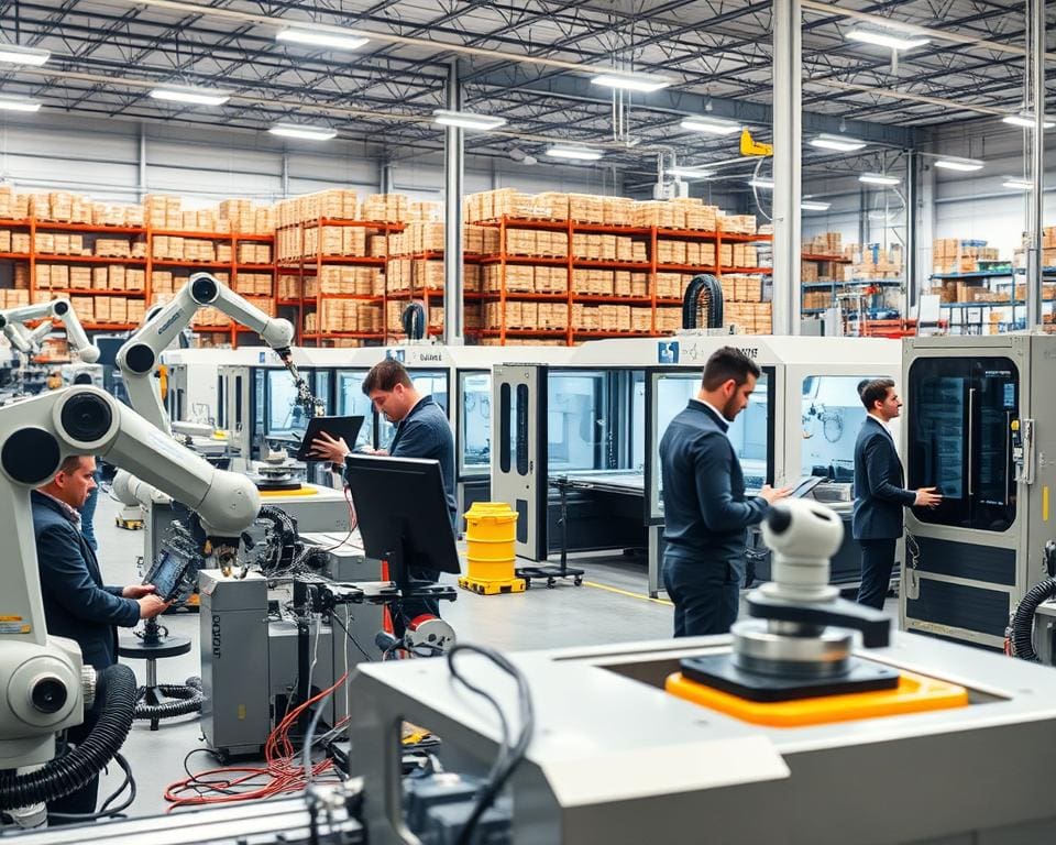 Welke machines verhogen productiviteit in de industrie?