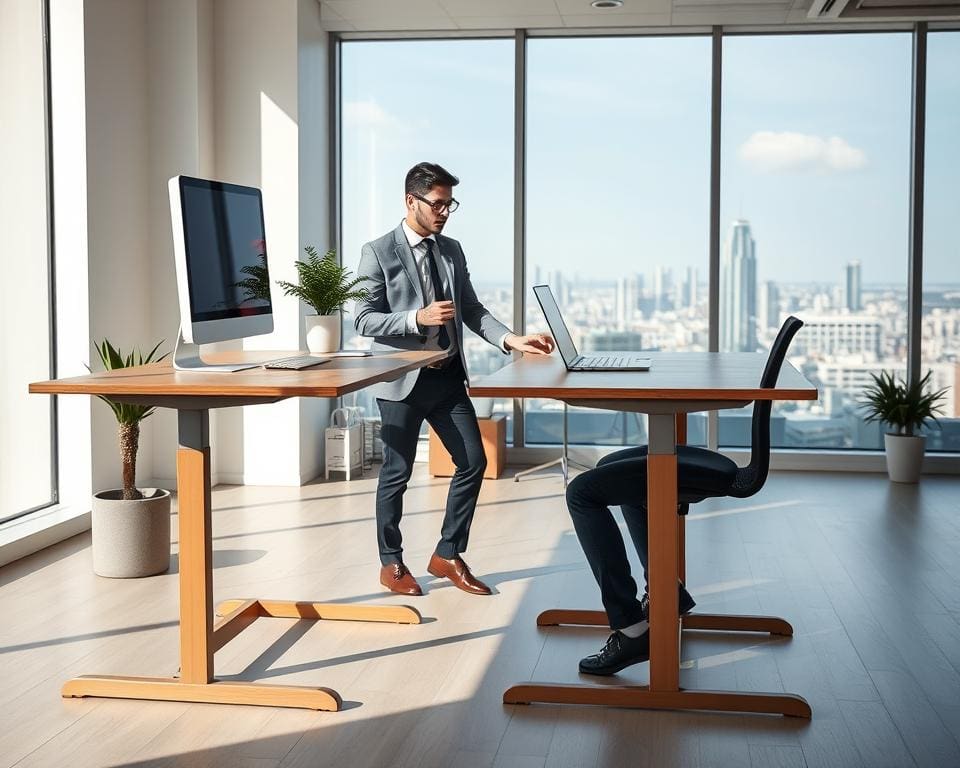 Waarom kiezen ondernemers voor een zit-sta bureau?