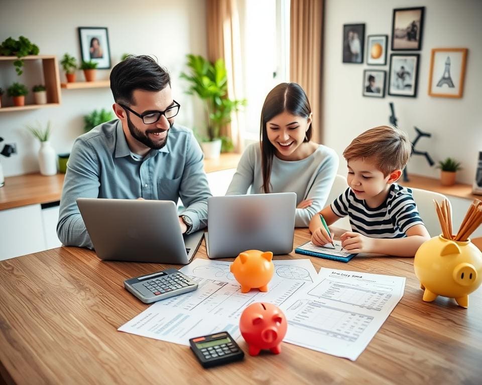 Financiële tips voor jonge gezinnen