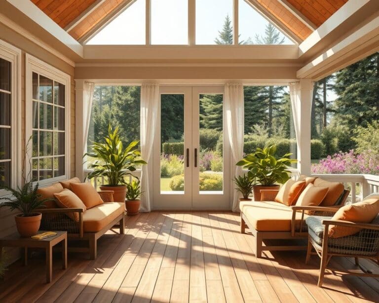 Wat maakt een veranda geschikt voor elk seizoen?