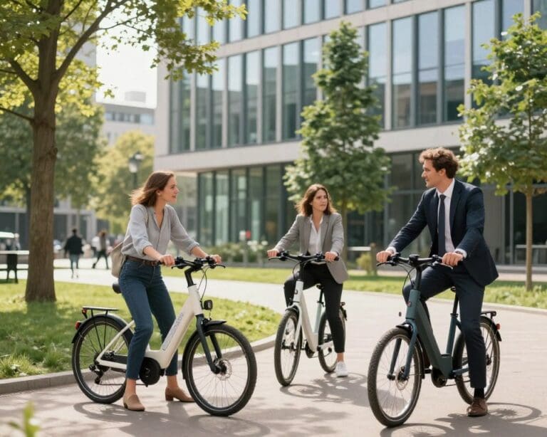 Waarom kiezen bedrijven voor elektrische fietsen?